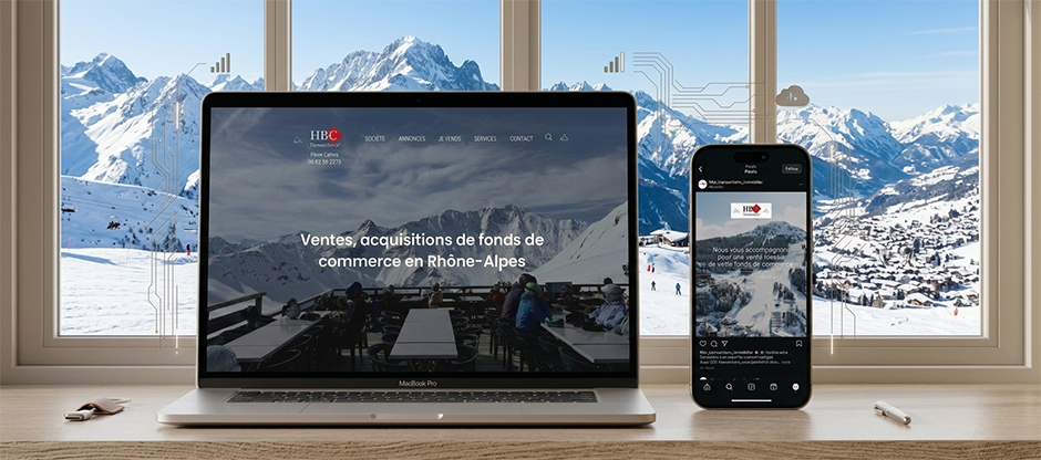 présence sur les réseaux sociaux gestion professionnelle avec Cappuccino chambéry savoie