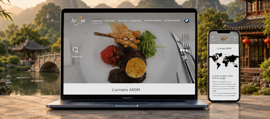 creation site internet restaurants artisans à Chambéry en Savoie avec l'Agence Cappuccino